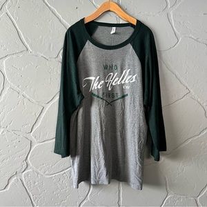 Who the Helles on First NTC Brewing Company 3/4 Sleeve Baseball Shirt